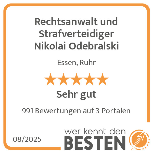 Bilder Rechtsanwalt und Strafverteidiger Nikolai Odebralski