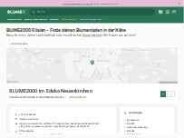 Website Screenshot BLUME2000 im Edeka Neuenkirchen