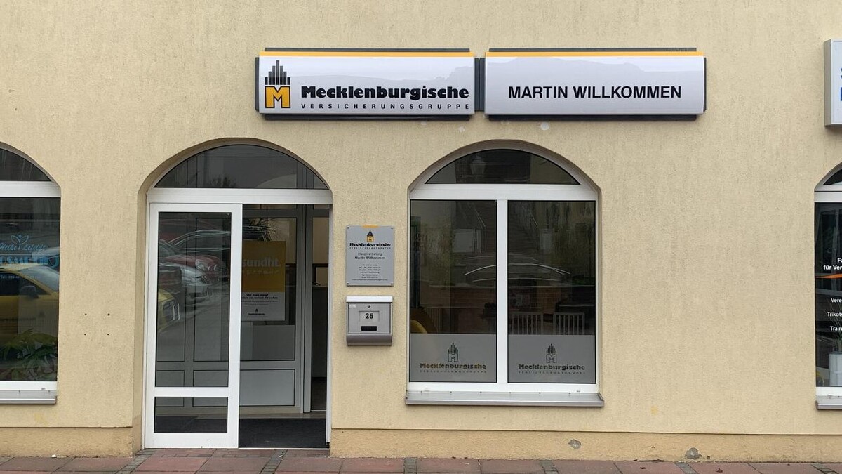 Bilder Mecklenburgische Versicherung Martin Willkommen