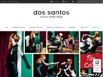 Website Screenshot dos Santos Lederatelier