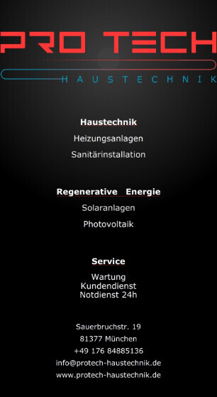 Bilder Protech Haustechnik