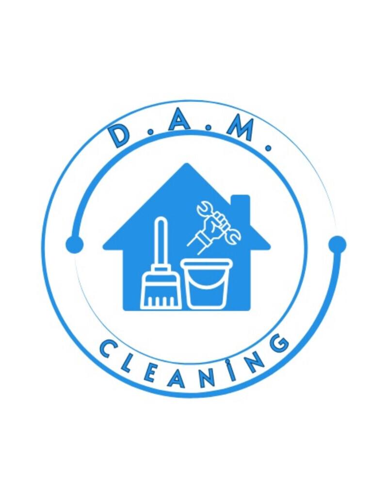 D.A.M. Cleaning Logo