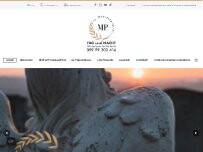 Website Screenshot Münchner Pietät Monika Suder