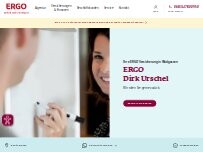 Website Screenshot ERGO Versicherung Dirk Urschel