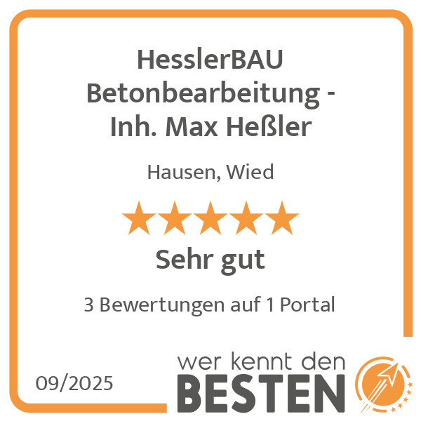 Bilder HesslerBAU Betonbearbeitung - Inh. Max Heßler