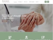 Website Screenshot Hausarztpraxis Alexandra Seidel