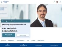 Website Screenshot Versicherungskammer Bayern - Geschäftsstelle Landshut