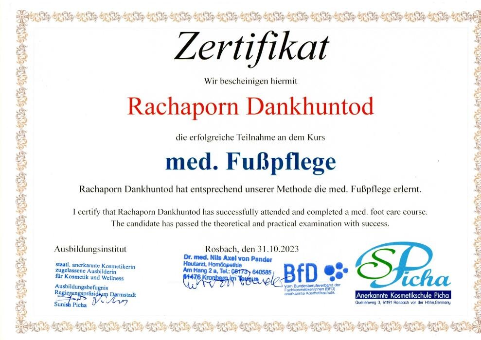 Bilder PHO Thai Massage & Medizinische Fußpflege