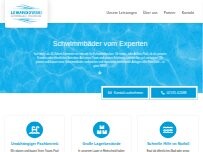 Website Screenshot SK Schwimmbadtechnik
