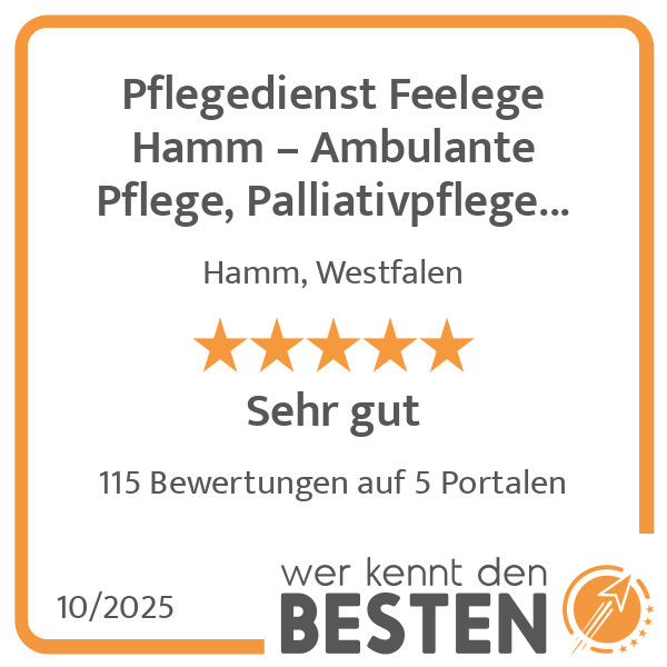 Bilder Pflegedienst Feelege Hamm – Ambulante Pflege, Palliativpflege & Hauswirtschaft