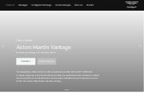 Website Screenshot Emil Frey Exclusive Cars | Aston Martin Stuttgart Brand Store