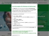 Website Screenshot Kinderarztpraxis Petra Lorenz