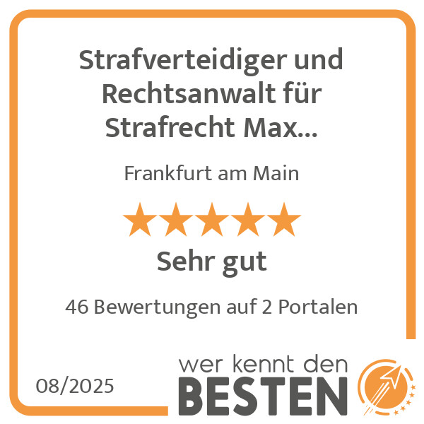 Bilder Strafverteidiger und Rechtsanwalt für Strafrecht Max Matusewicz