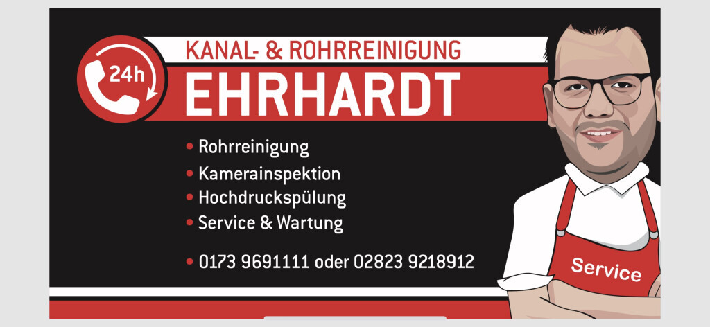 Kanal-& Rohrreinigung Ehrhardt Logo