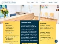 Website Screenshot Praxis für Urologie Dr. S. Otto, N. Willwohl und Dr. C. Weber