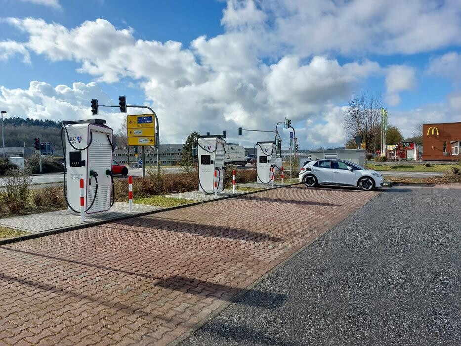 Bilder TEAG Mobil-Ladestation