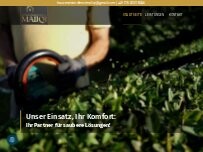 Website Screenshot Hausmeisterdienst Maliqi