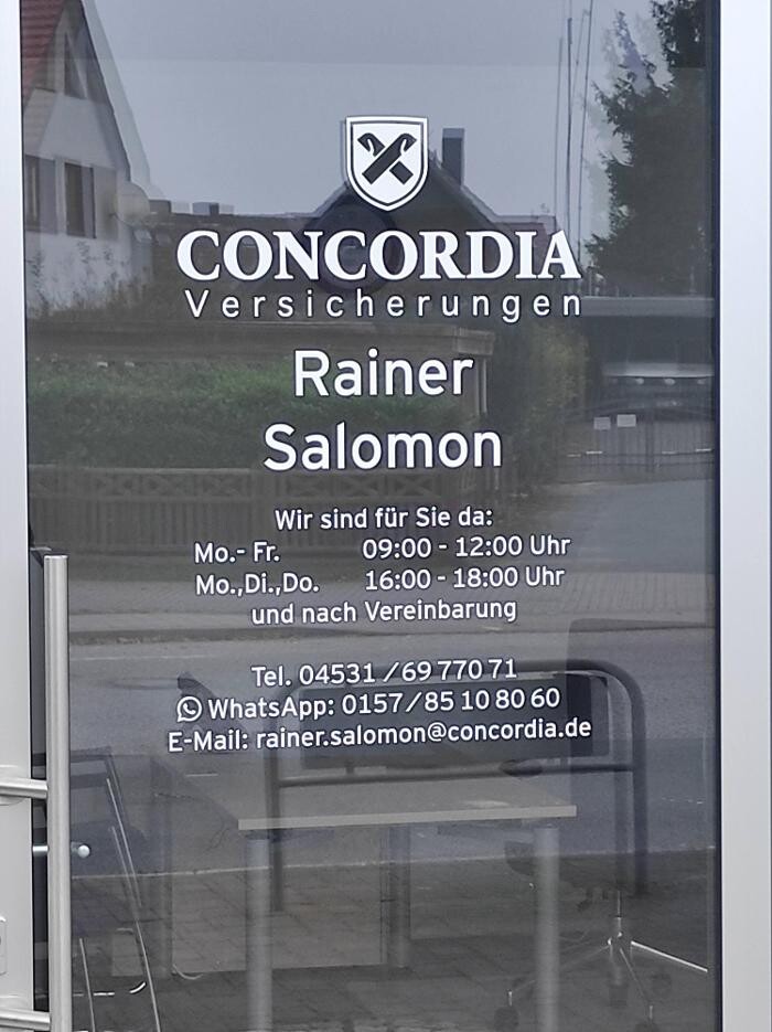 Bilder Concordia Versicherungen Service-Büro Rainer Salomon