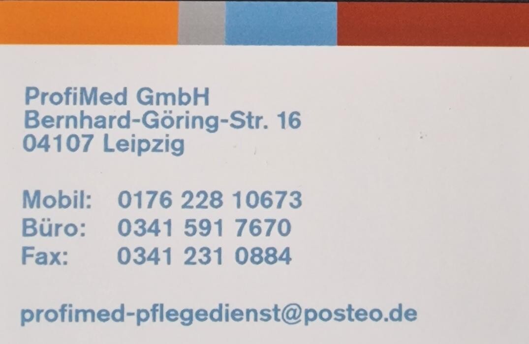 Bilder Pflegedienst Profimed