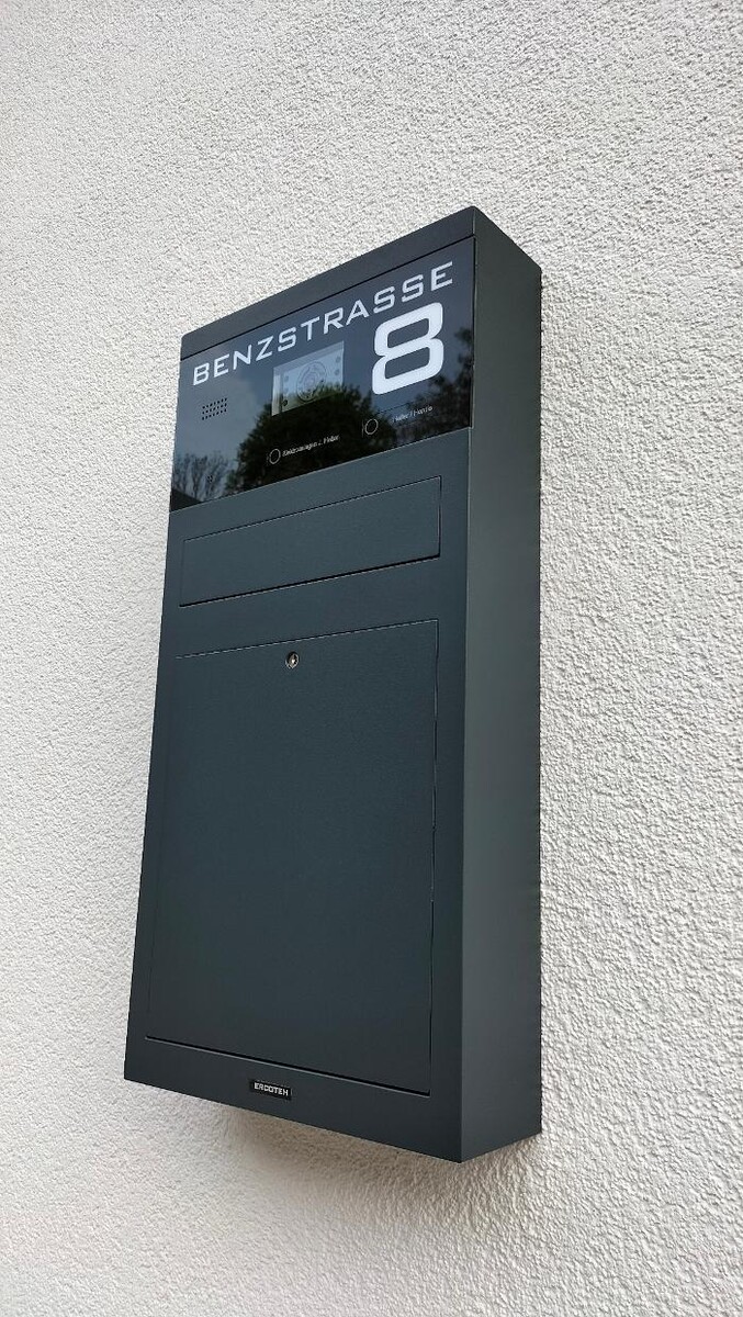 Bilder ERCOTEH Briefkasten und Kommunikationsanlagen