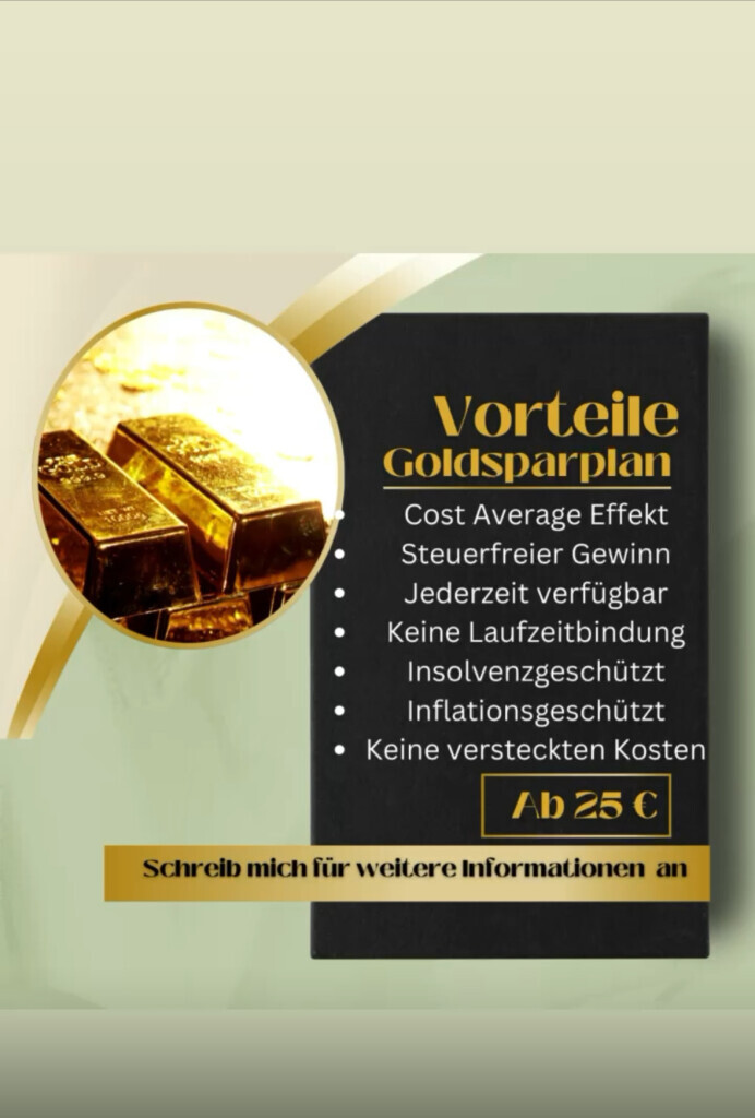 Bilder Goldsparpläne mit Pfiff