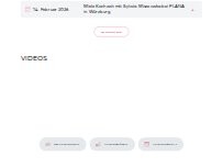 Website Screenshot PLANA Küchenstudio Würzburg