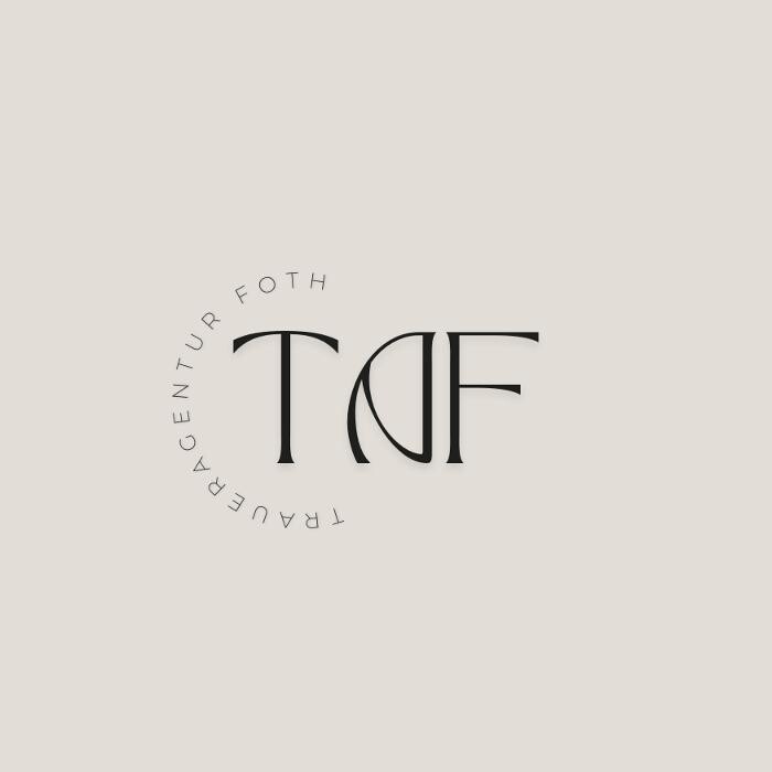 Trauer Agentur Foth Logo