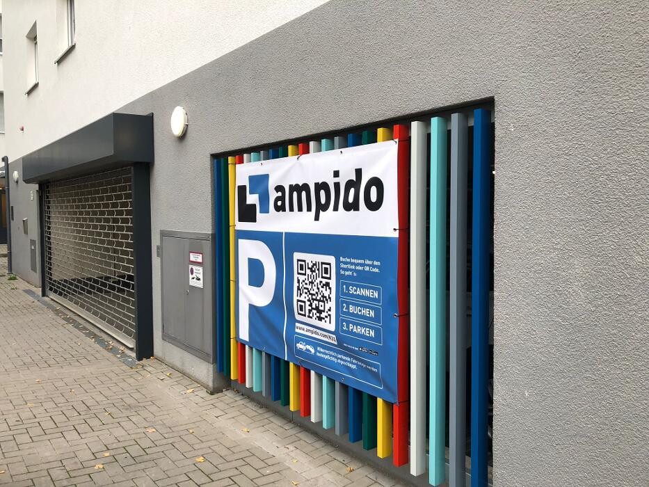 Bilder ampido Parkplatz