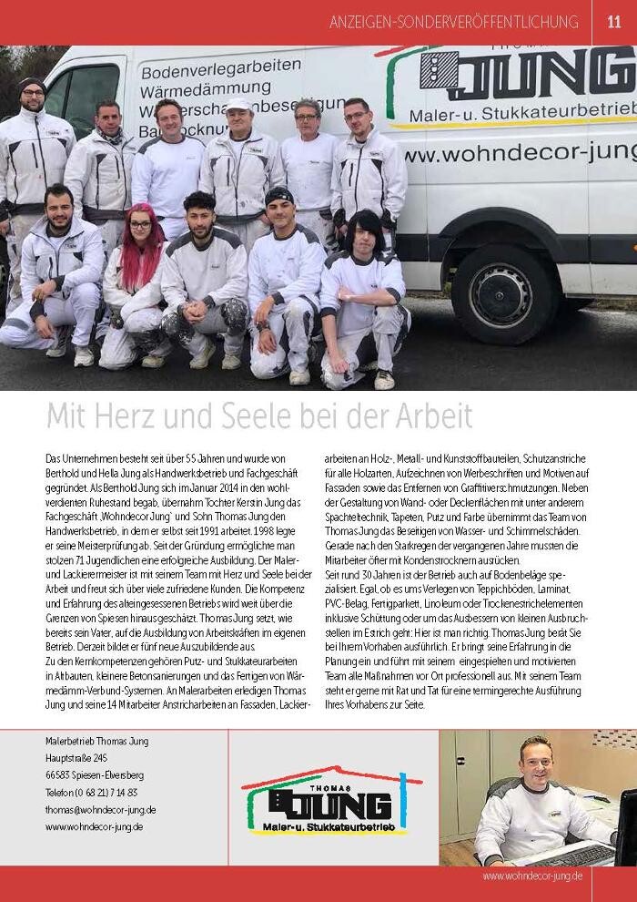 Bilder Maler- und Stuckateurbetrieb Thomas Jung - Malerbeiten & Bodenleger