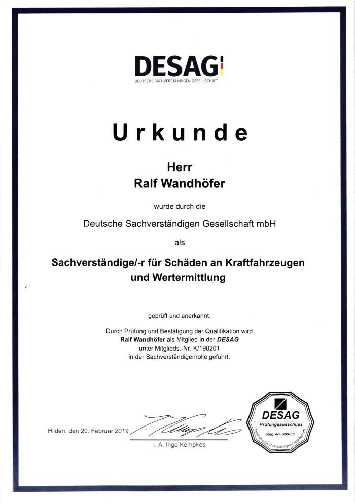 Bilder Dein KFZ Sachverständiger Gelsenkirchen - KFZ Sachverständiger & Auto Gutachter