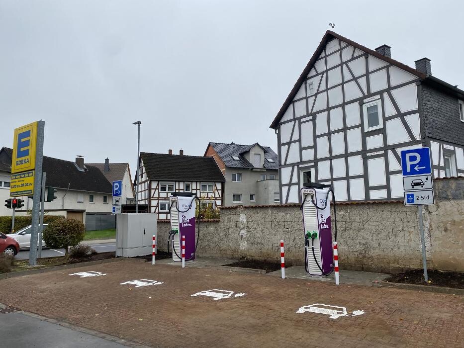 Bilder TEAG Mobil-Ladestation