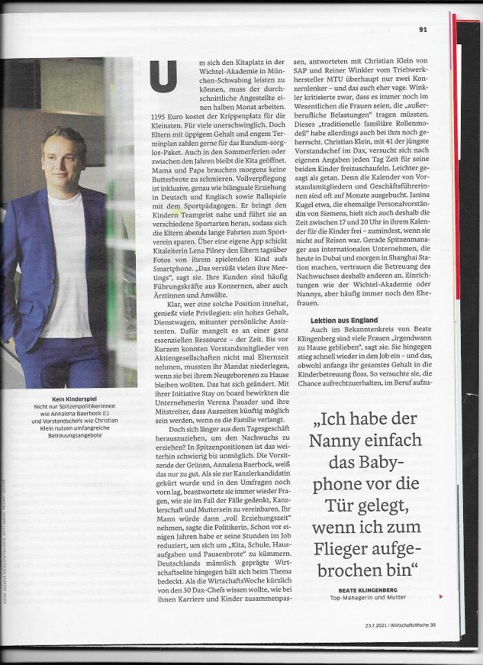 Bilder Felicity Nannies & Signature Placements