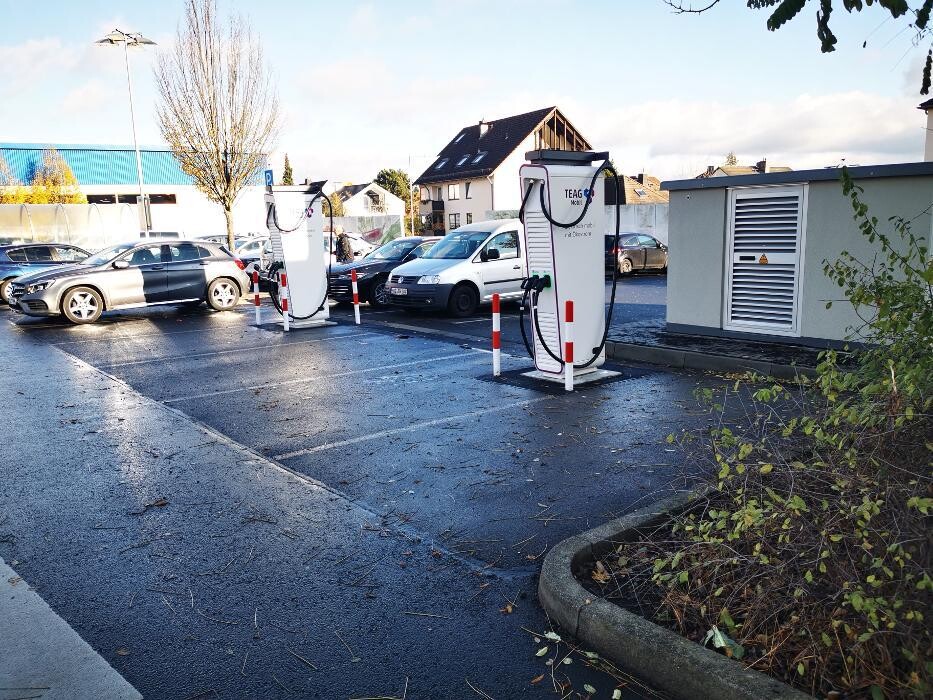 Bilder TEAG Mobil-Ladestation
