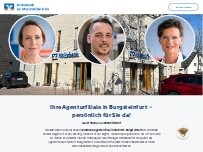 Website Screenshot Agenturfiliale Burgsteinfurt - Volksbank im Münsterland eG