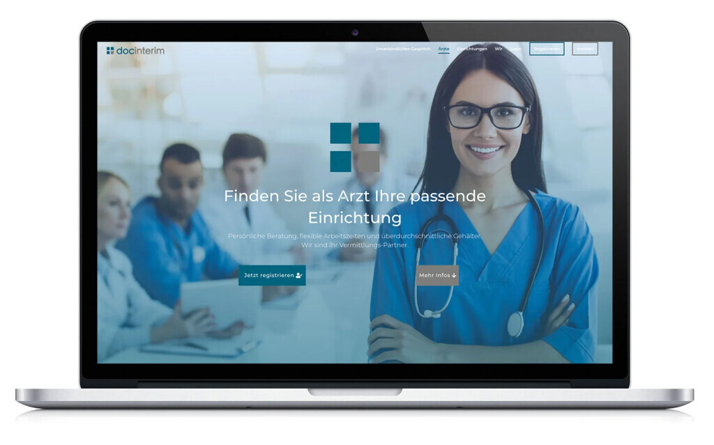 Bilder Website für Ärzte