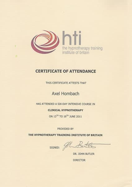 Bilder Axel Hombach - Hypnose & Coaching