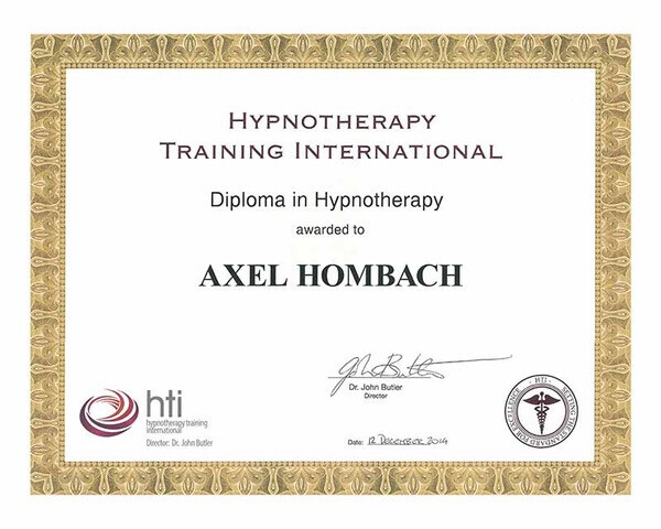 Bilder Axel Hombach - Hypnose & Coaching
