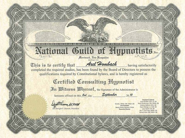 Bilder Axel Hombach - Hypnose & Coaching