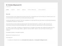 Website Screenshot Christa Weyrauch | Fachanwältin für Familien-& Migrationsrecht