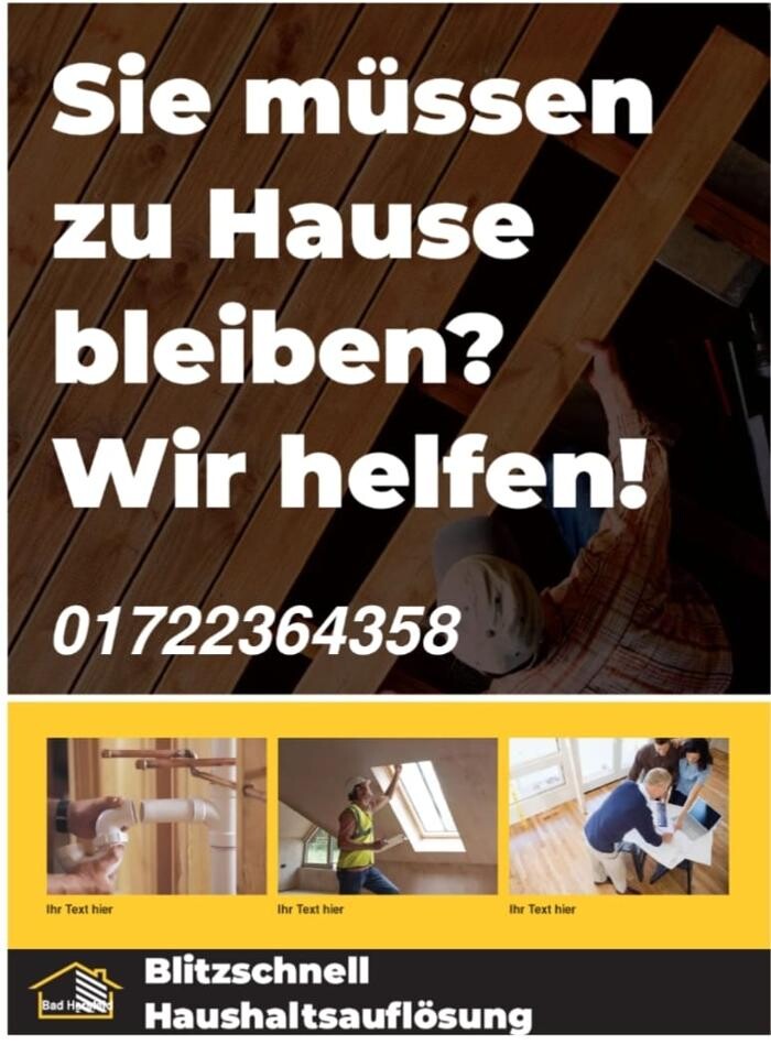Bilder Blitzschnell Haushaltsauflösung Bad Hersfeld