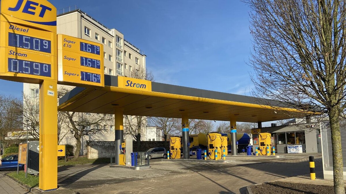 Bilder JET Ladestation