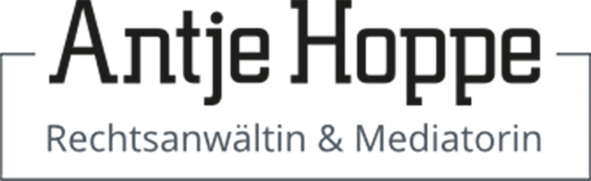 Rechtsanwältin und Mediatorin Antje Hoppe Logo
