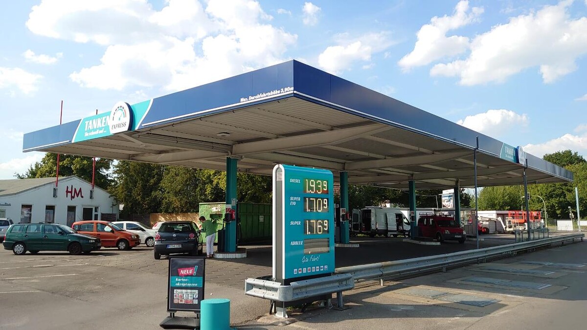 Bilder Tankstelle am Marktkauf