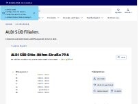 Website Screenshot ALDI SÜD