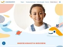Website Screenshot KINDERDENTIST-Praxis Kreuzberg