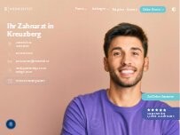 Website Screenshot MEINDENTIST-Praxis Kreuzberg