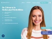 Website Screenshot MEINDENTIST-Praxis Hellersdorf