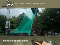 Website Screenshot Mobiler Schießstand Xanten GbR