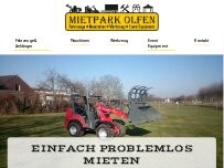 Website Screenshot Mietpark Olfen