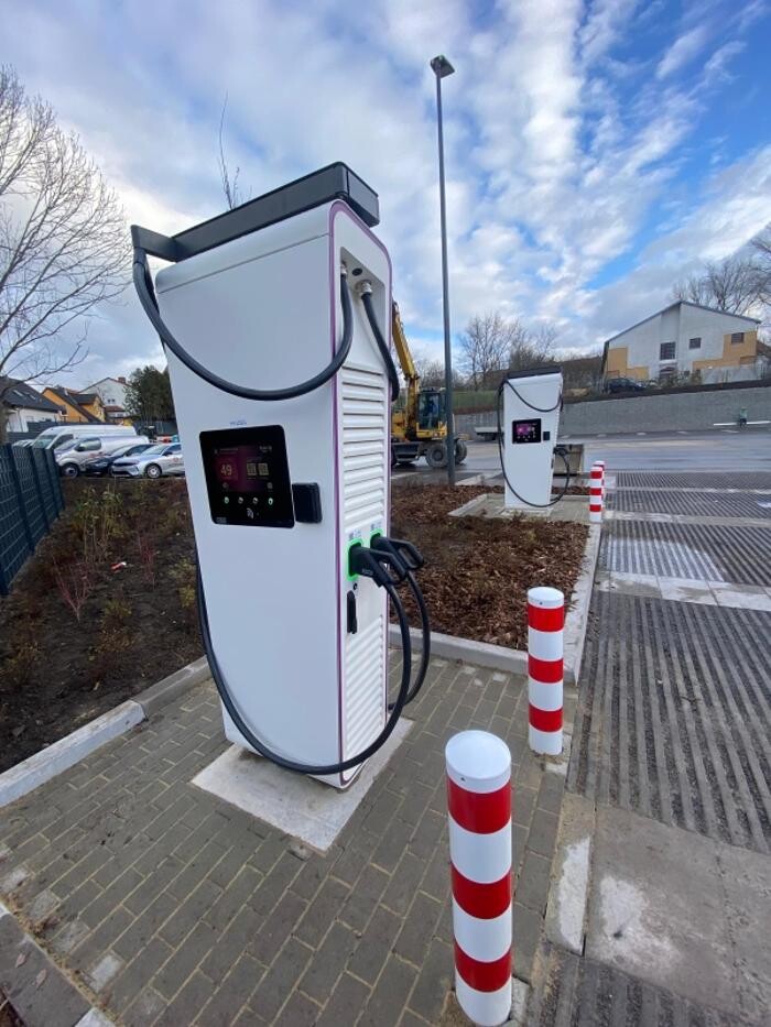Bilder TEAG Mobil-Ladestation